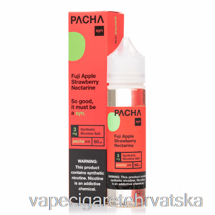 Vape Hrvatska Fuji Jabuka Jagoda Nektarina - Pachamama - 60ml 3mg